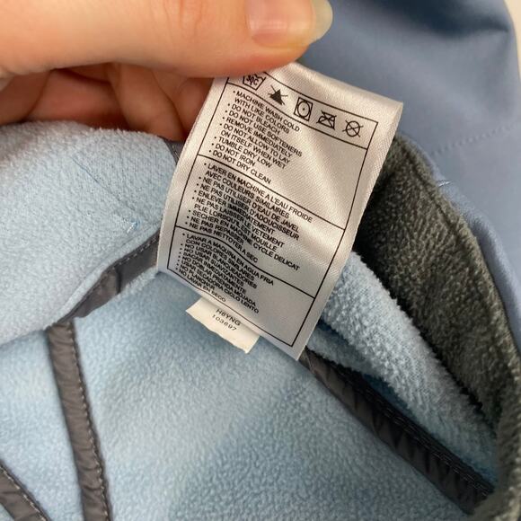 Nike Fleece Jacket‎ Basic Full-Zip Slate Blue Futuristic Gorpcore Techwear Small - Picture 12 of 12